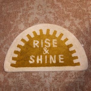 UO “rise & shine” Bath Mat